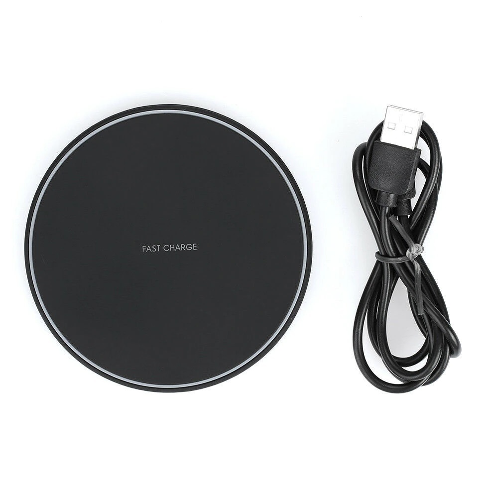 Incarcator Wireless Telefon MRG M667, 10W, Fast Charge, Negru